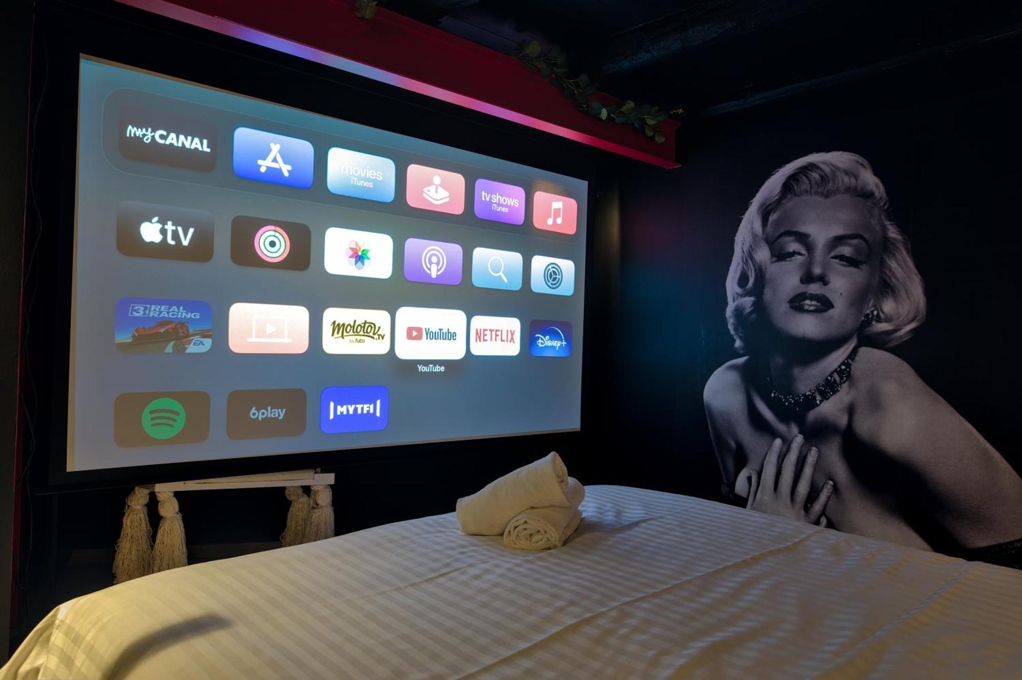Apartamento Unsejourametz - Le Cinema De Marilyn Exterior foto